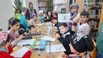 برگزاری مسابقه نقاشی بمناسبت بعثت پیامبر(ص)